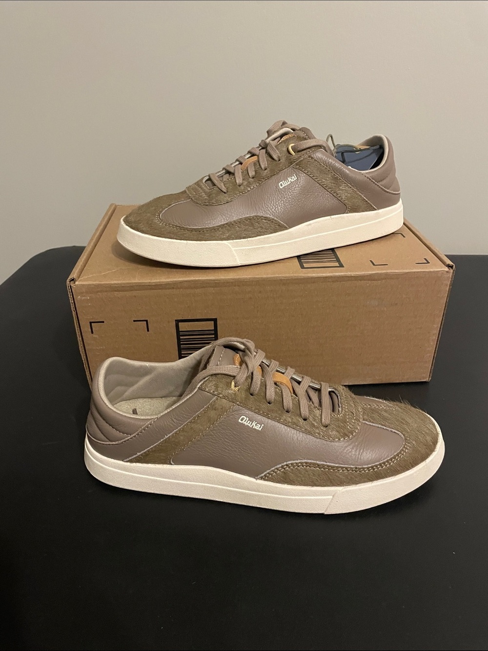 Olukai Ha’upu Oho Warm Taupe Women’s 10 JB